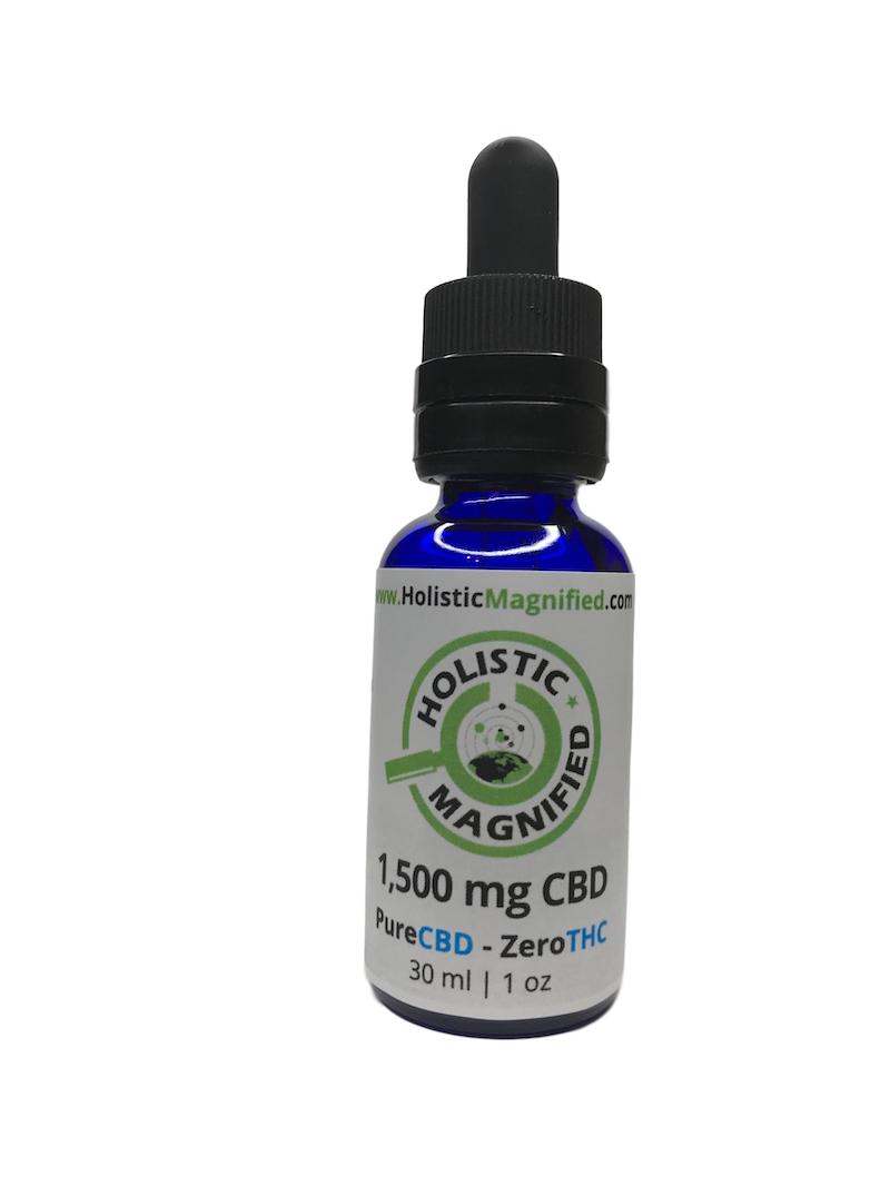 Tincture - 1500mg CBD zero THC